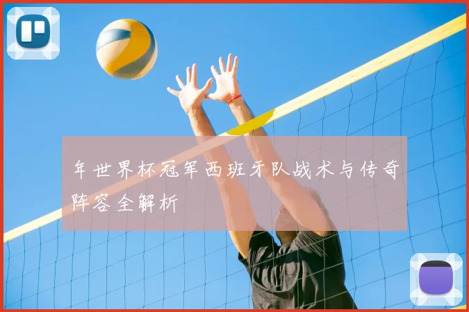 年世界杯冠军西班牙队战术与传奇阵容全解析