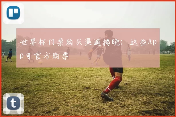 世界杯门票购买渠道揭晓:这些App可官方购票